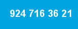 924 716 36 21 924 716 36 21